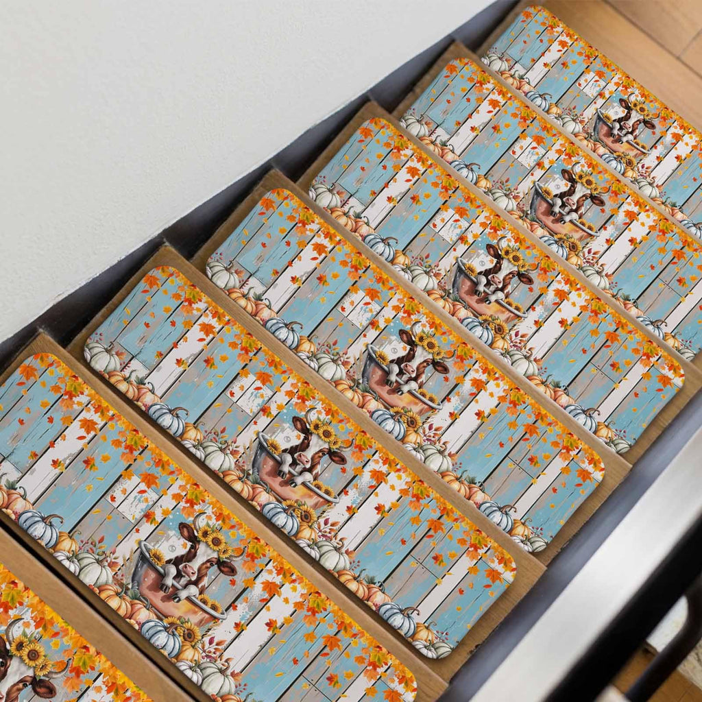 15 Pc Non-Slip Stair Treads Carpet Mat 8x30In I79967