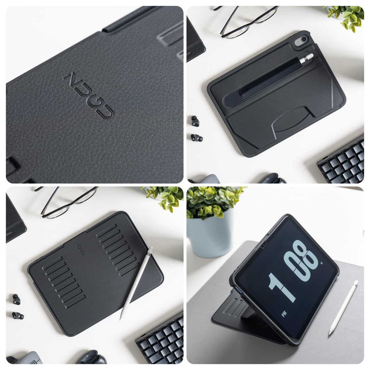 Black iPad Case F5204