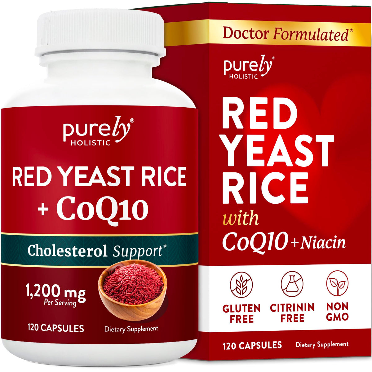 Red Yeast Rice with CoQ10 Supplement M1750