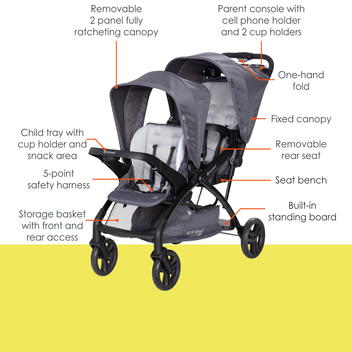 Double Stroller A272