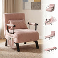 Pink Folding Sleeper Chair Bed I94410
