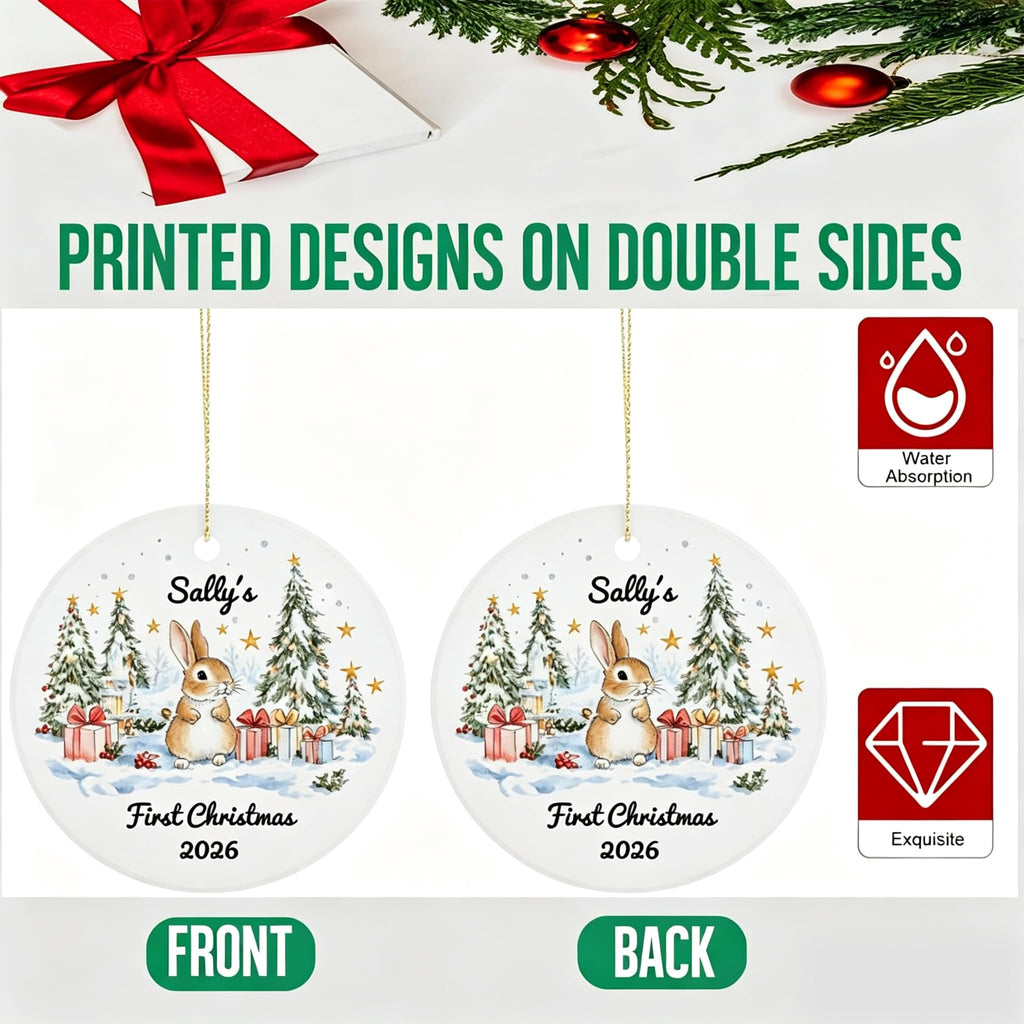 Baby First Christmas Ornament 2026 W303348
