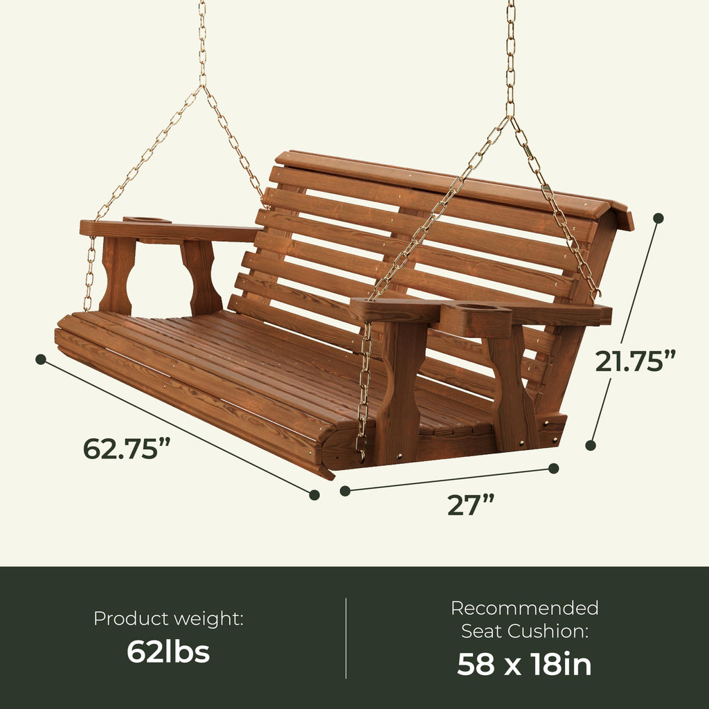 Heavy Duty 700 Lb Capacity Porch Swing A7960