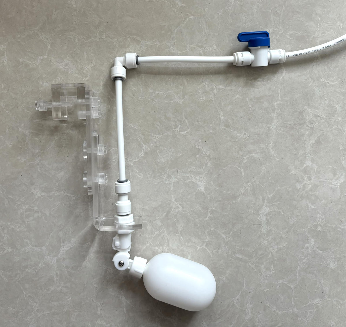 1/4" Power-Free Auto-Top-Off Water Level Controller with Float Valve D9270