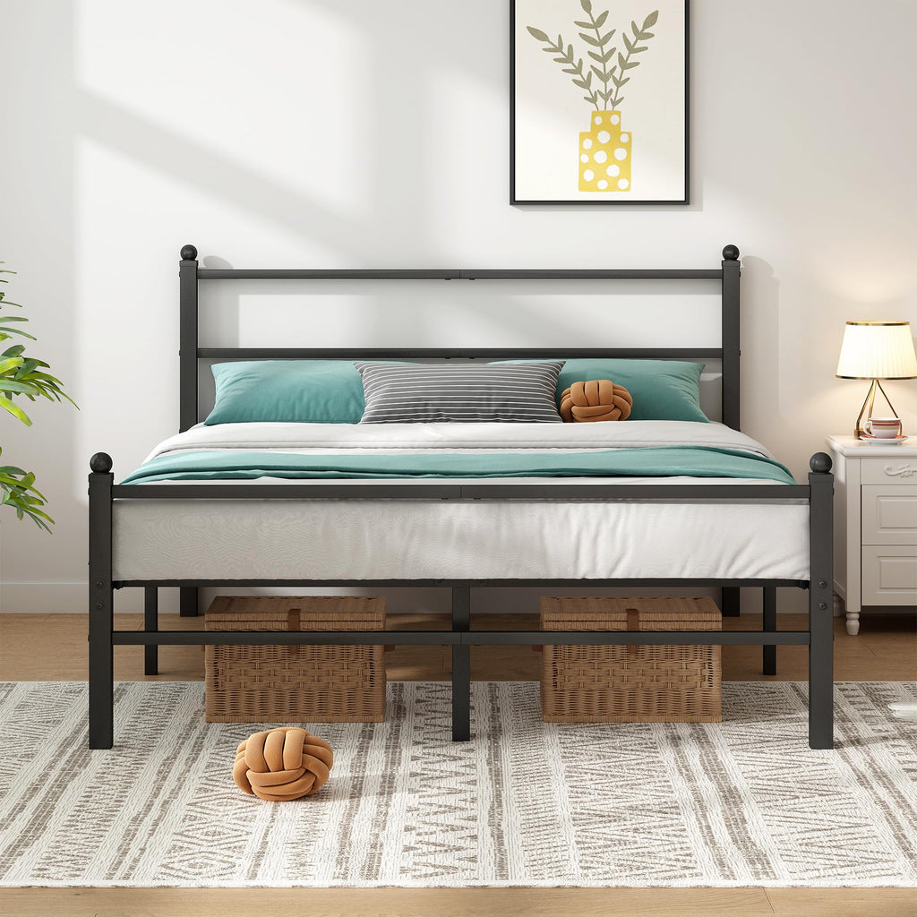 Black Full Size Bed Frame P678804