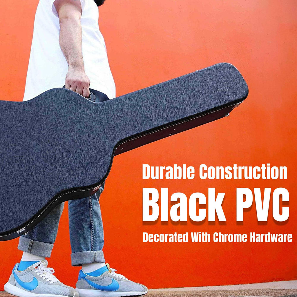 40-Inch Classical Guitar Hard Case with Lock and Key O64226