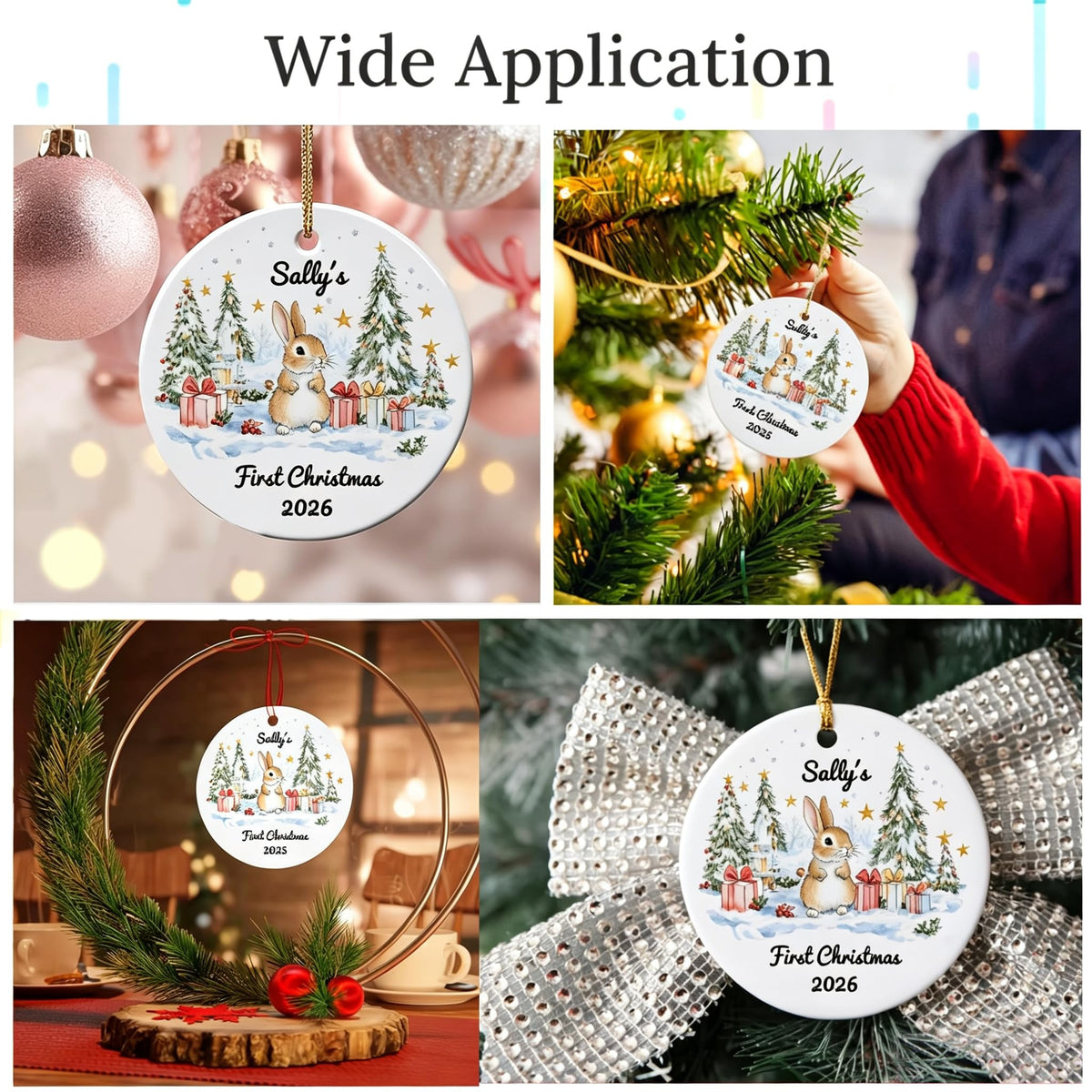 Baby First Christmas Ornament 2026 W303348