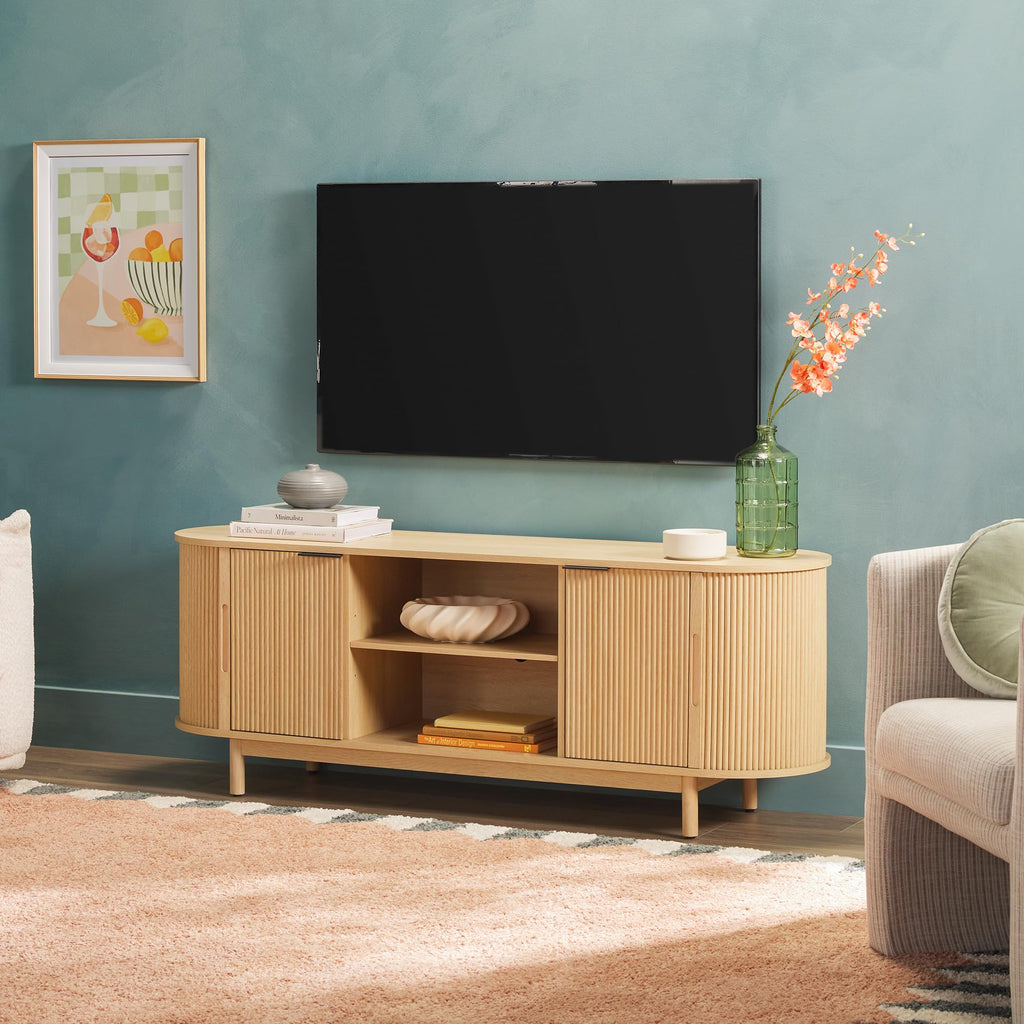 Coastal Oak 60 Inch TV Stand P1766