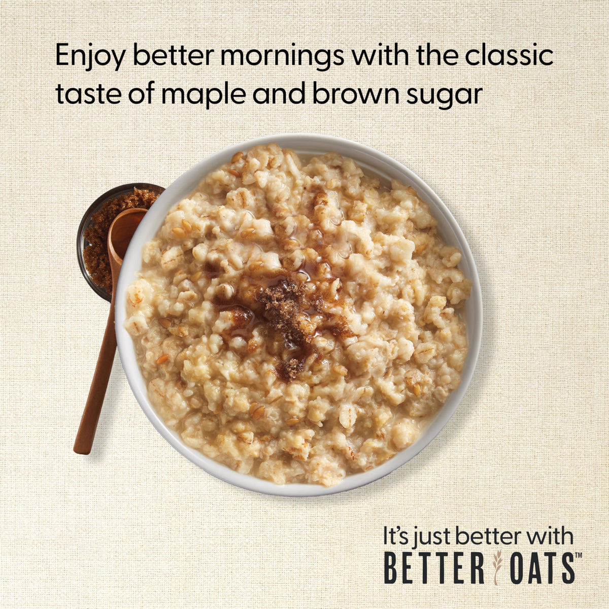 Steel Cut Maple & Brown Sugar Oatmeal 15.1 oz 6 Pack R712