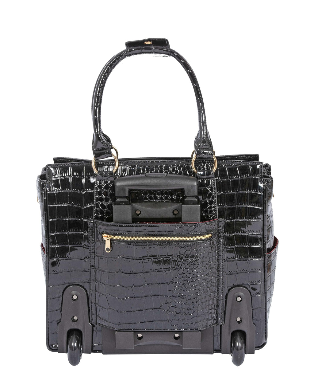 Rolling Laptop Bag for Women J4719