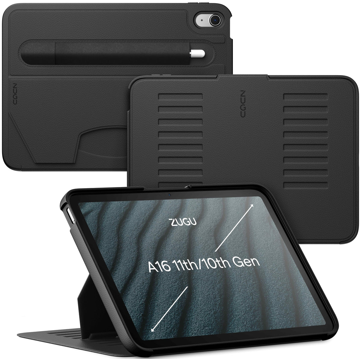 Black iPad Case F5204