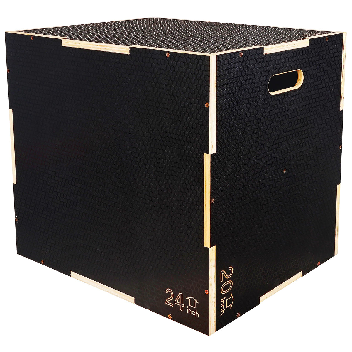 3 in 1 Non-Slip Wooden Plyo Box L13592