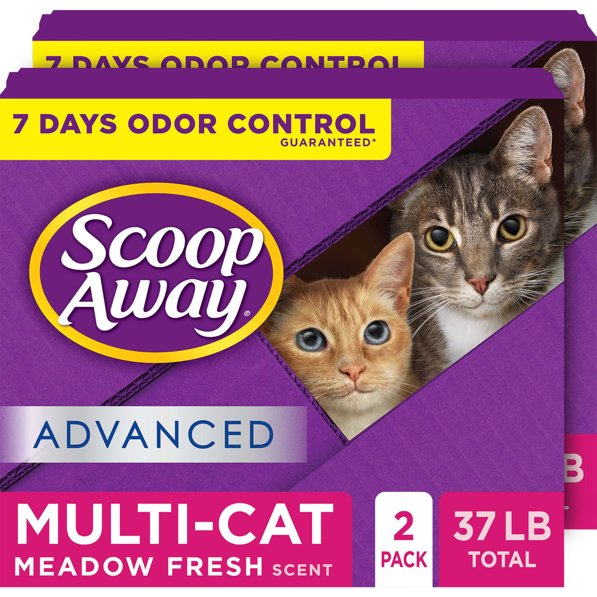 Multi Cat Clumping Cat Litter 18.5lb 2Pk X70060
